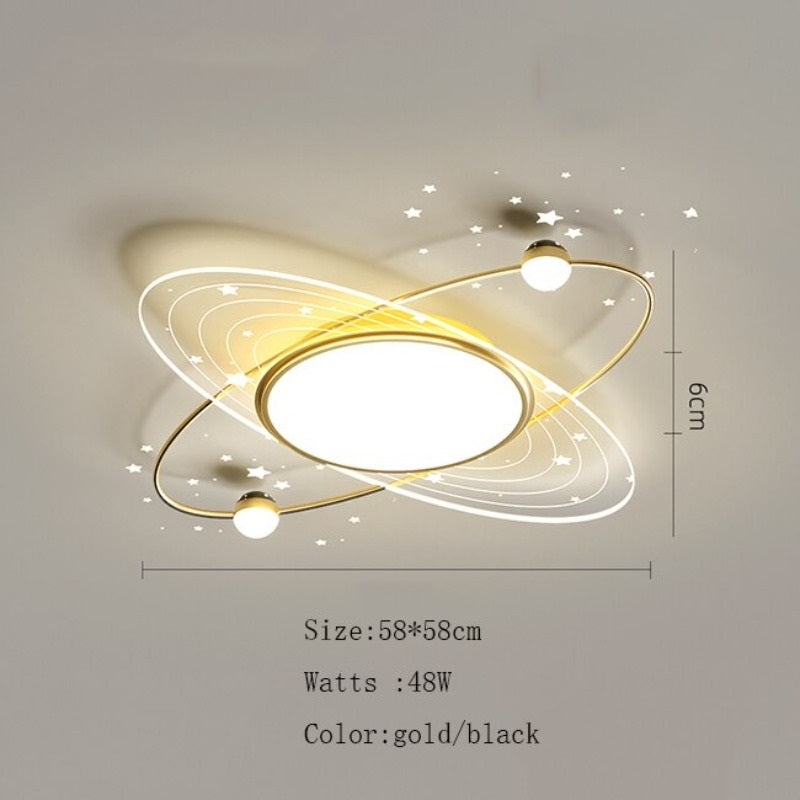 Bright Starry Night LED Ceiling Lamp