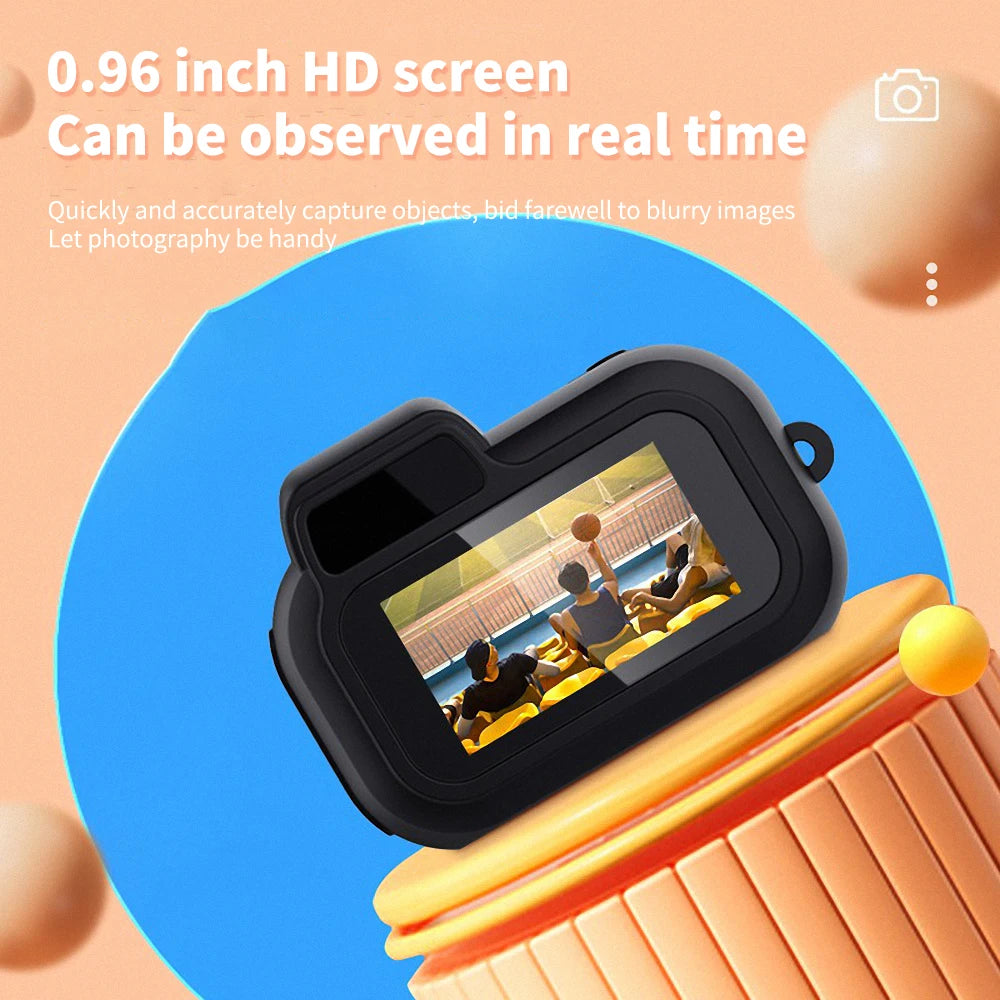 Compact HD Pocket Camera with LCD Screen and Filters