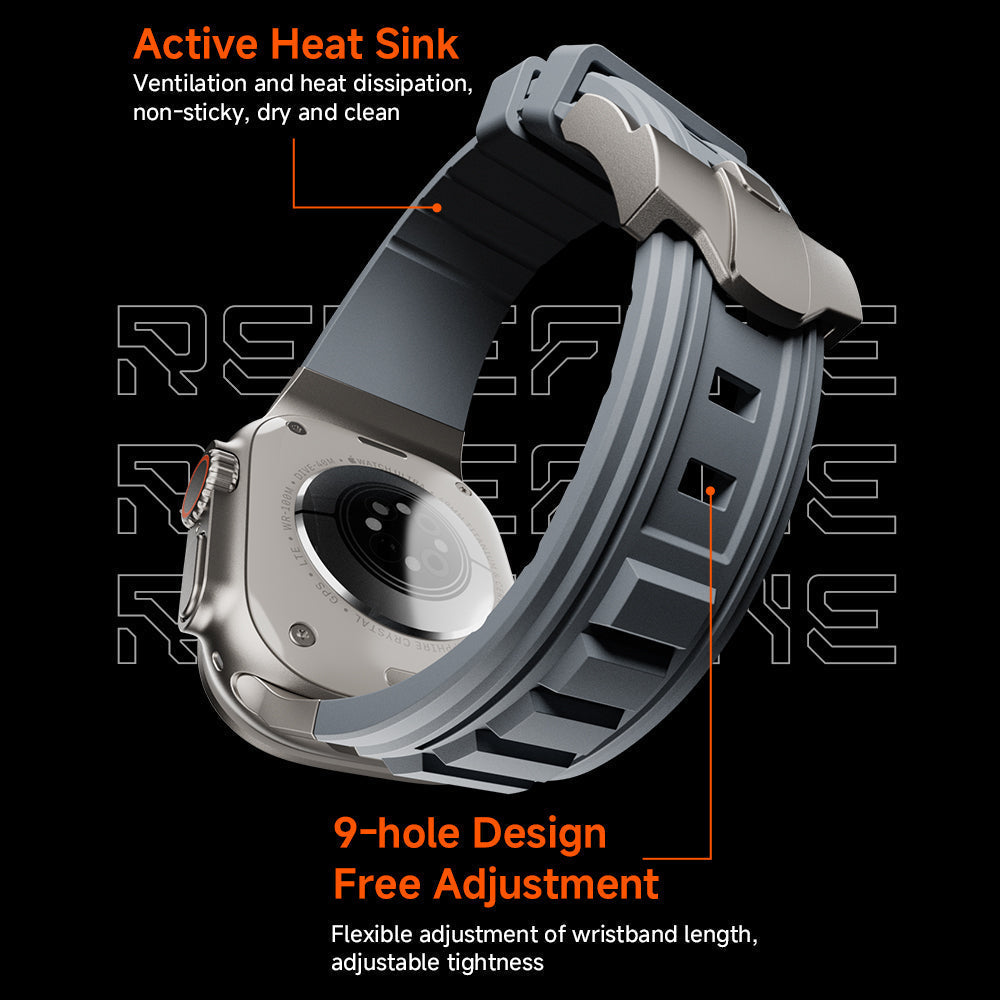 Durable Sports Silicone Apple Watch Band