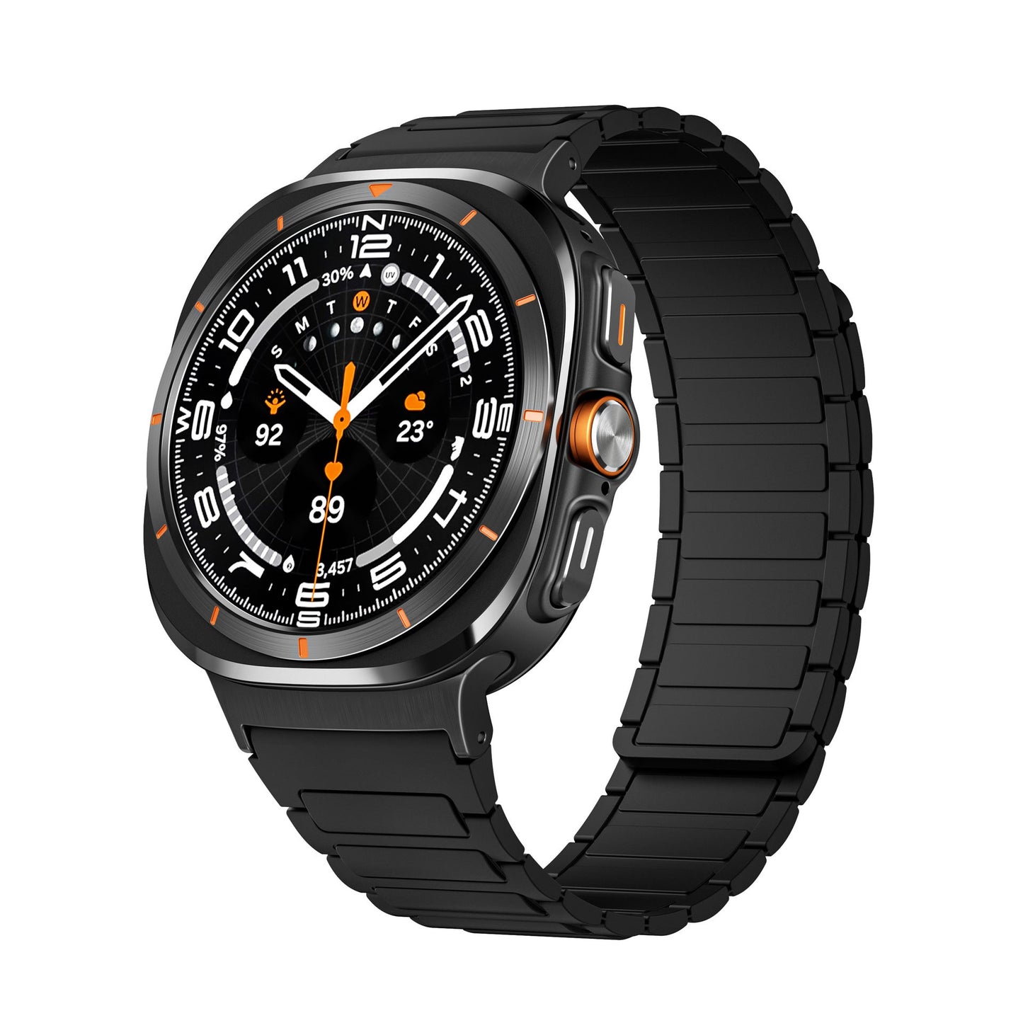 Flexible Magnetic Silicone Strap for Samsung Watch 7 Ultra