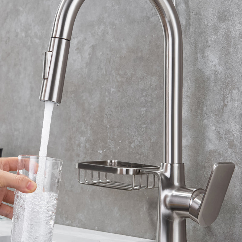 Stylish Kitchen Faucet With Pull Down Spray nozzle