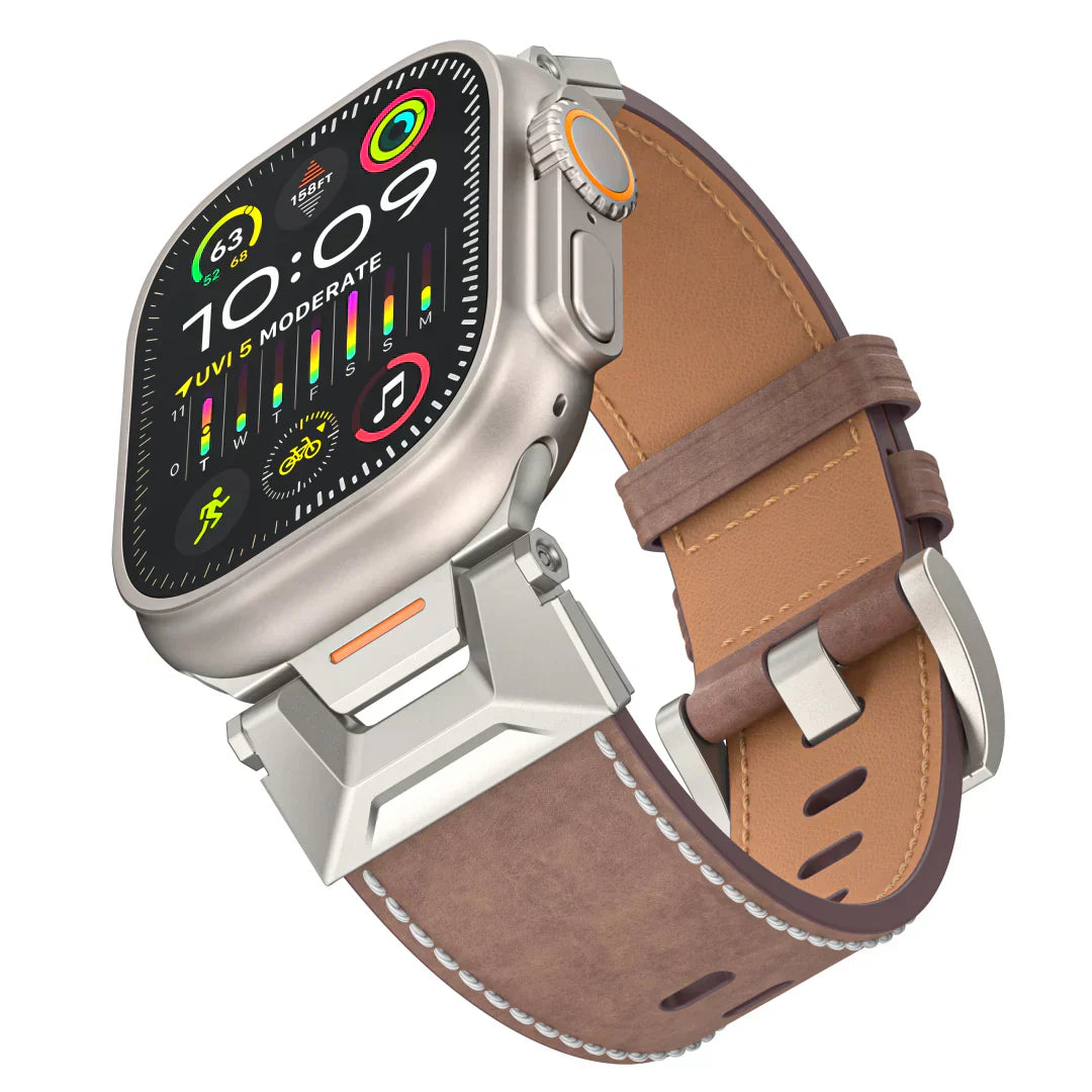 Genuine Leather Strap For Apple Watch