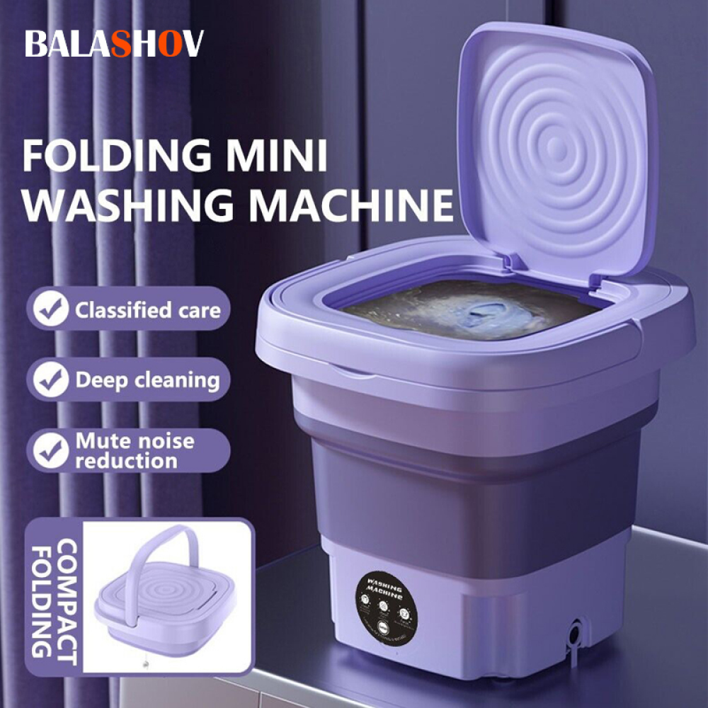 Compact Travel Mini Washer Machine