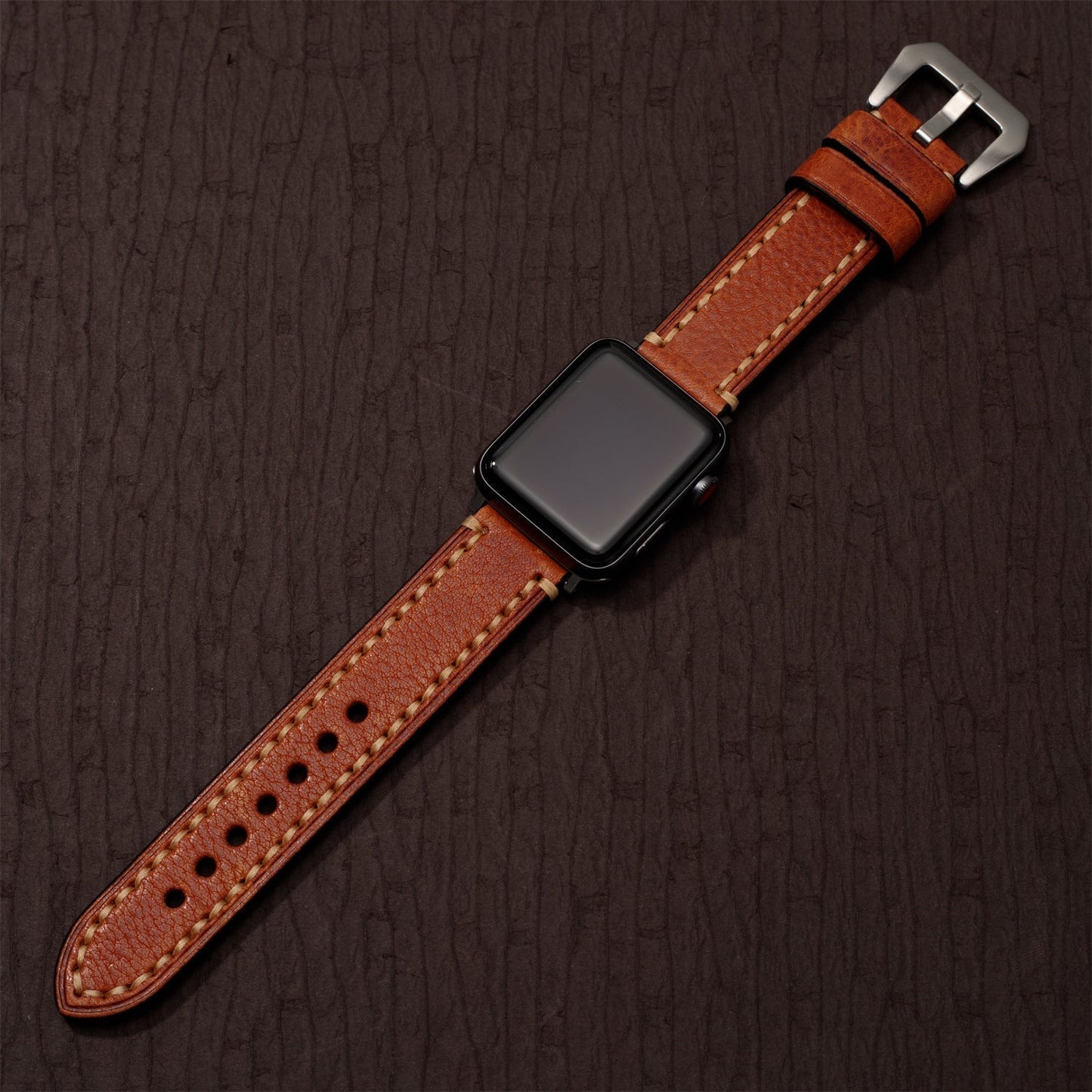 Classic Leather Smart Watch Strap | Handmade