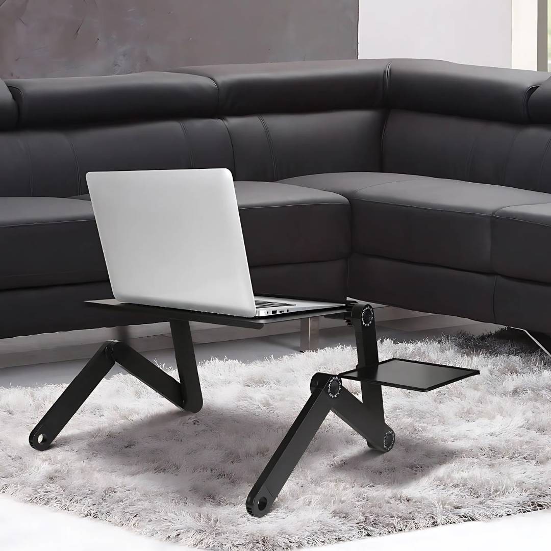 Portable Laptop Riser With Cooling Fan For Home Use