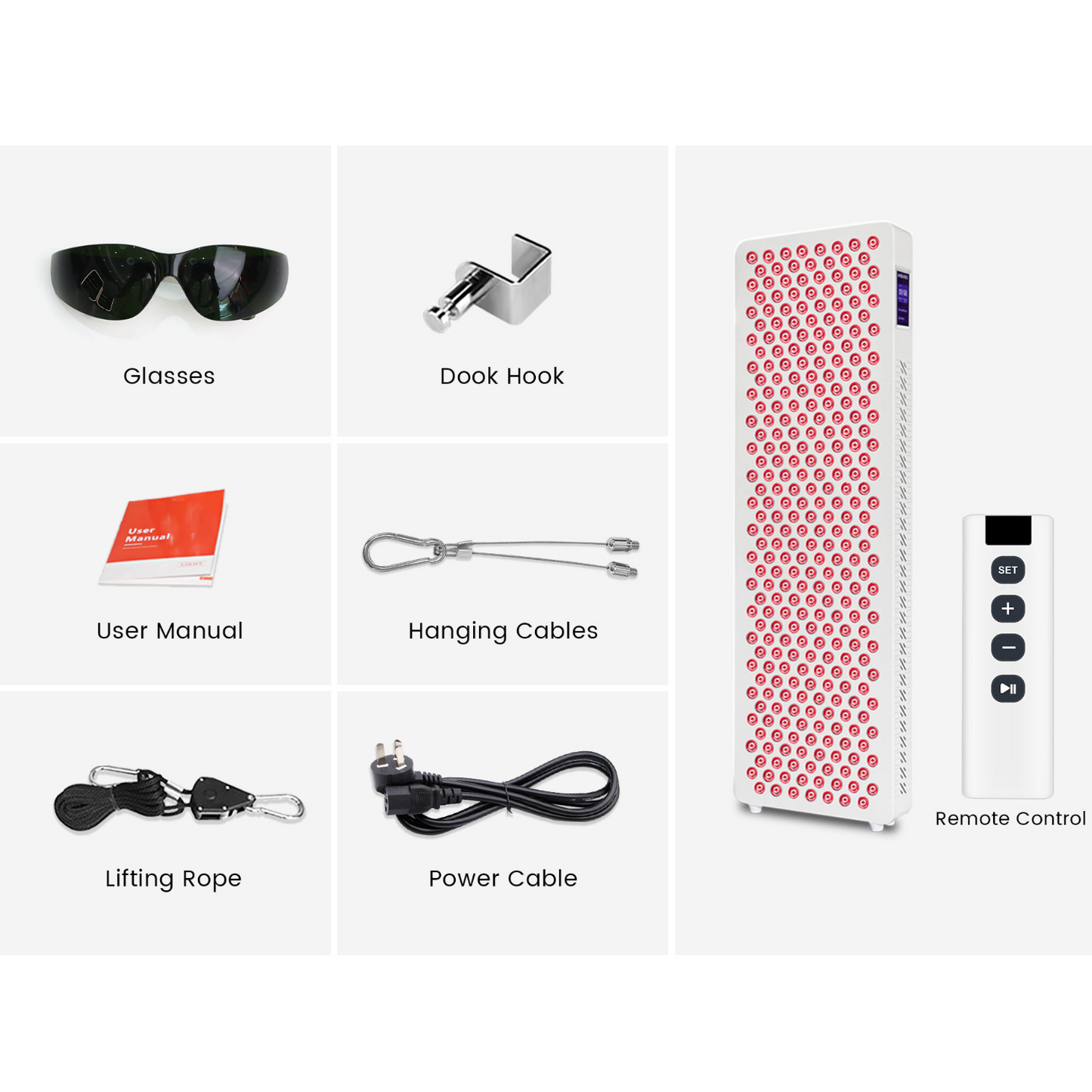 Advanced Red Light Therapy Full Body Treatment Panel