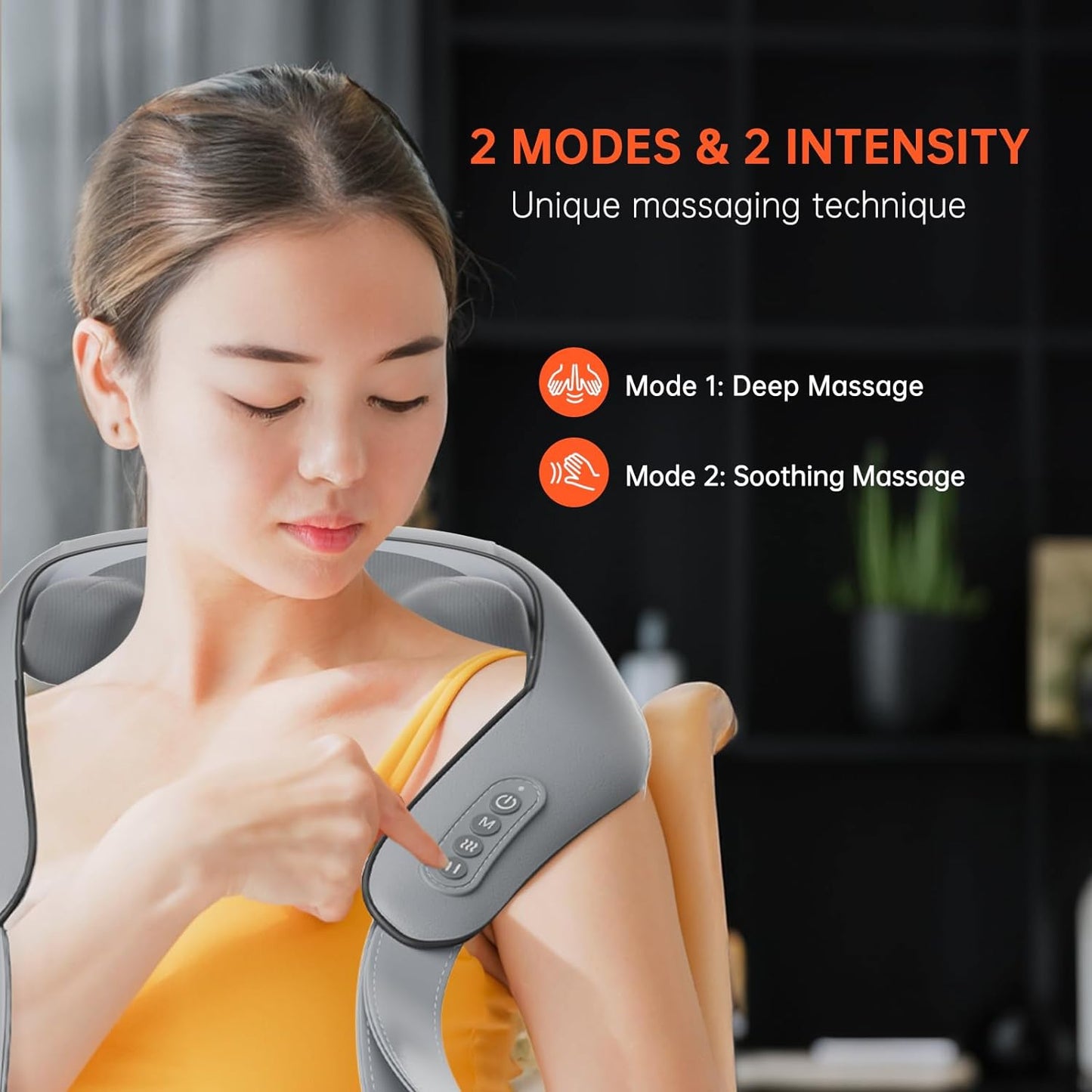 Powerful Electric Massager For Neck And Back Pain Relief