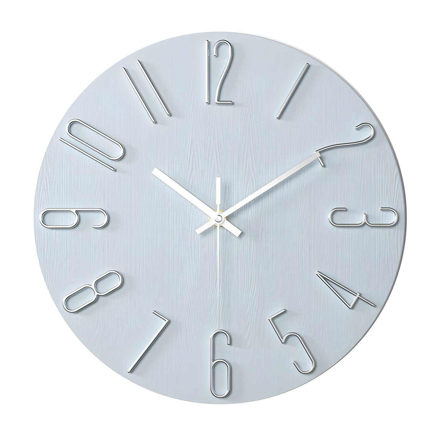 Quiet Contemporary Quartz Wall Clock
