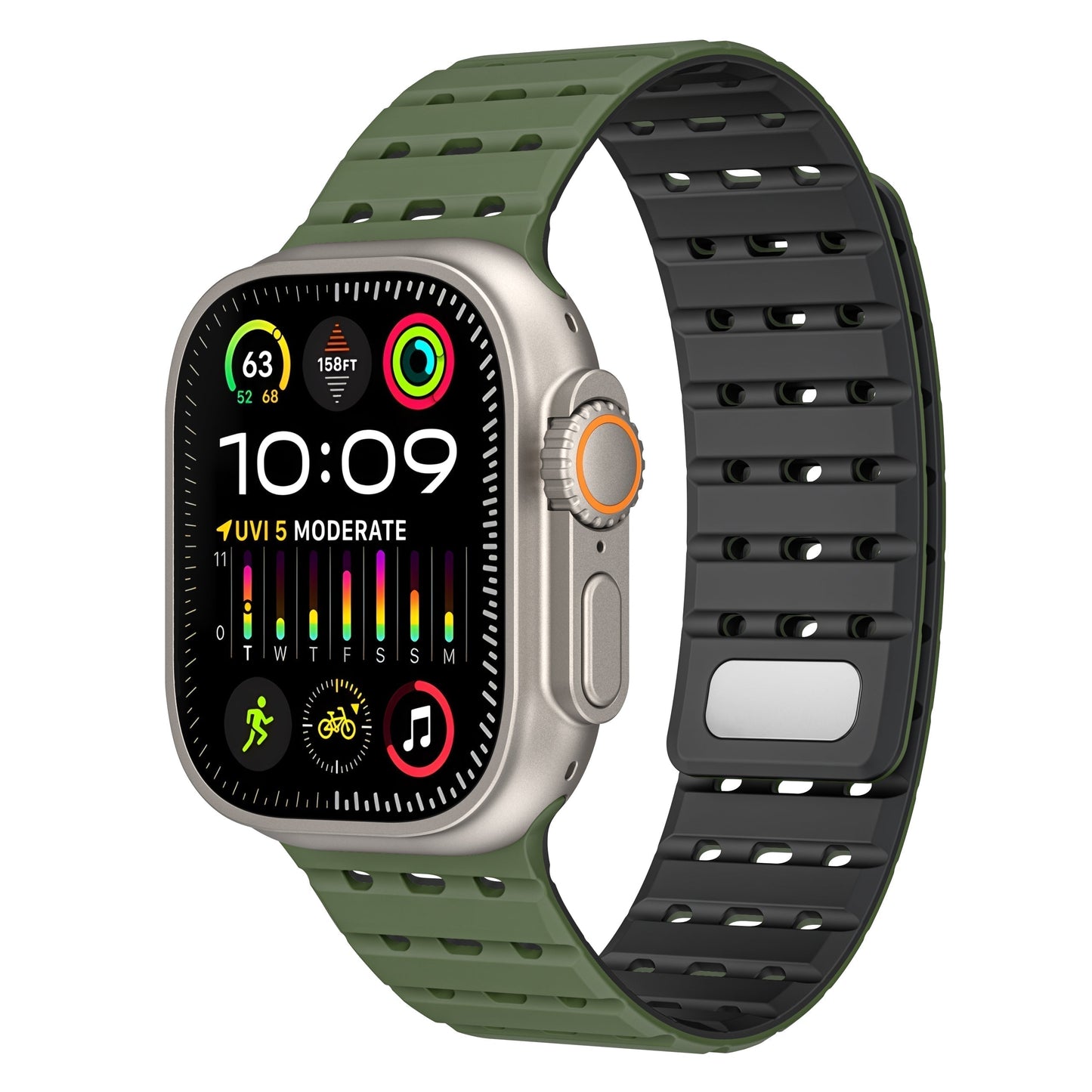 Premium Silicone Sport Watch Band
