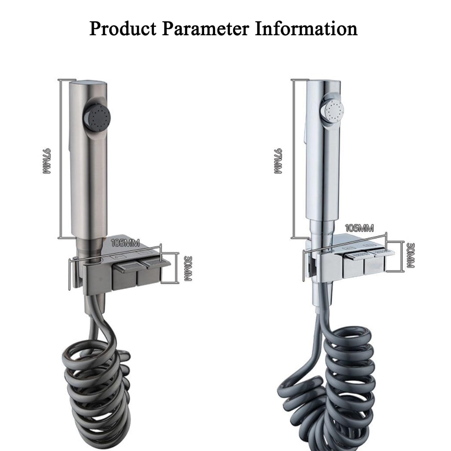 Easy Grip Bidet Sprayer with Simple Controls