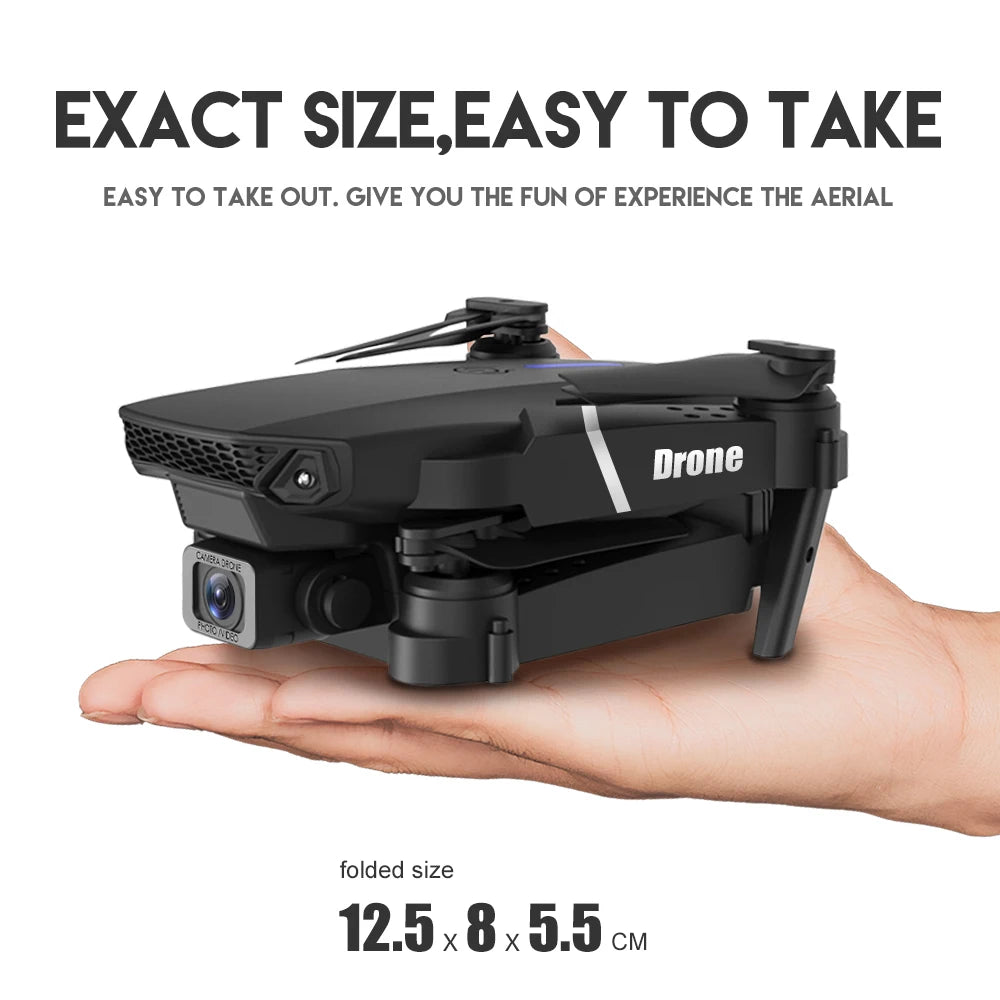 Portable Wi-Fi Drone with 4K Camera and GPS