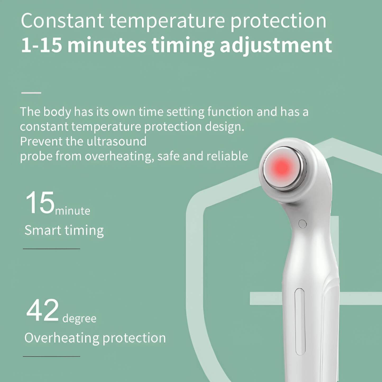 Advanced Pain Relief Ultrasonic Therapy Massager Device