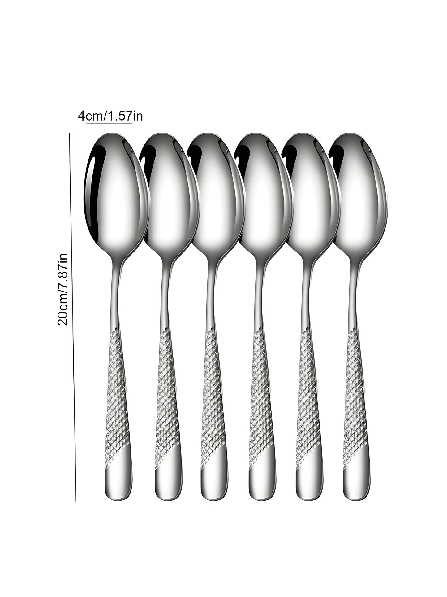 Premium 30pc Silverware Stainless Steel Flatware Set