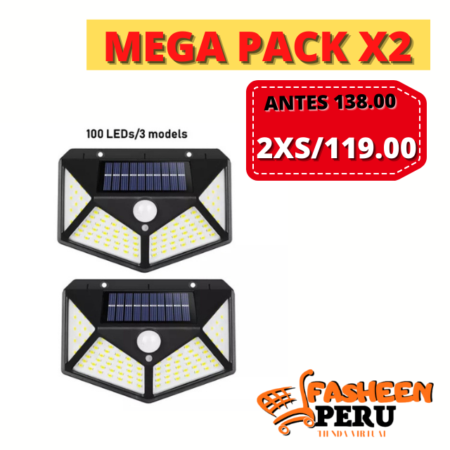 Bright Outdoor Solar Powered Motion Light