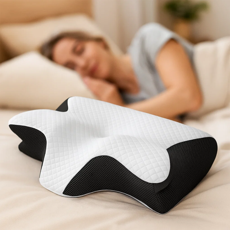 Contour Comfort 2-in-1 Memory Foam Neck Pillow