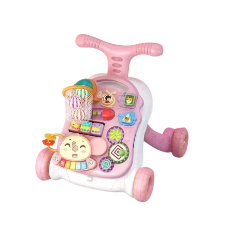 3-in-1 Baby Walker with Activity Center – Safe Infant Push Walker for 7 Months to 2 Years 3