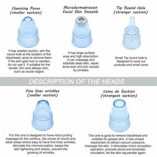 Effective Blackhead Remover Vacuum Cleaner