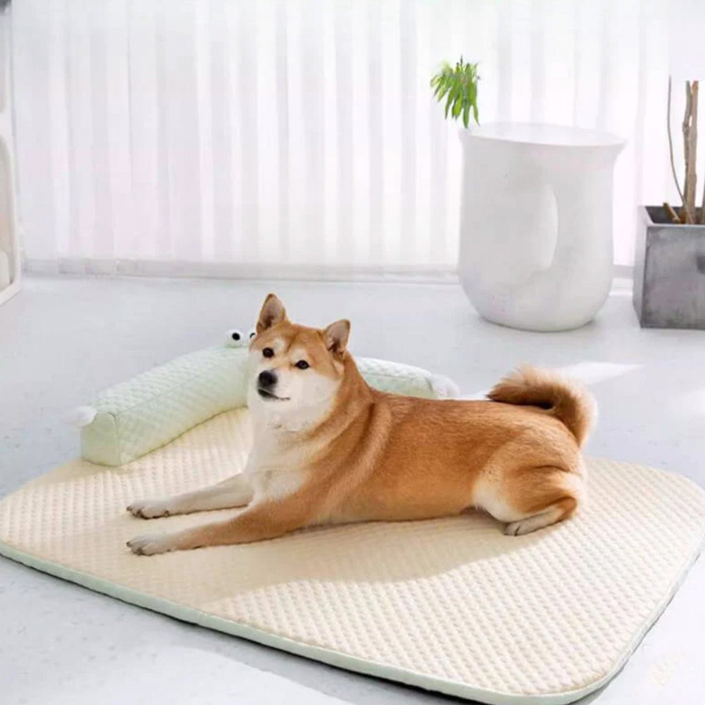 Comfortable Pet Bed with Supportive Cooling Design