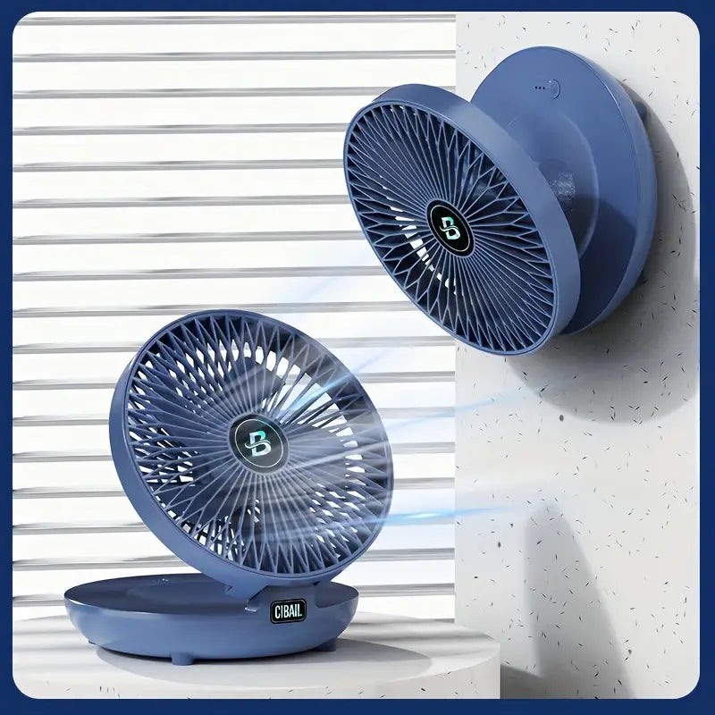 Compact USB Personal Desk Fan, Ultra Quiet for Office