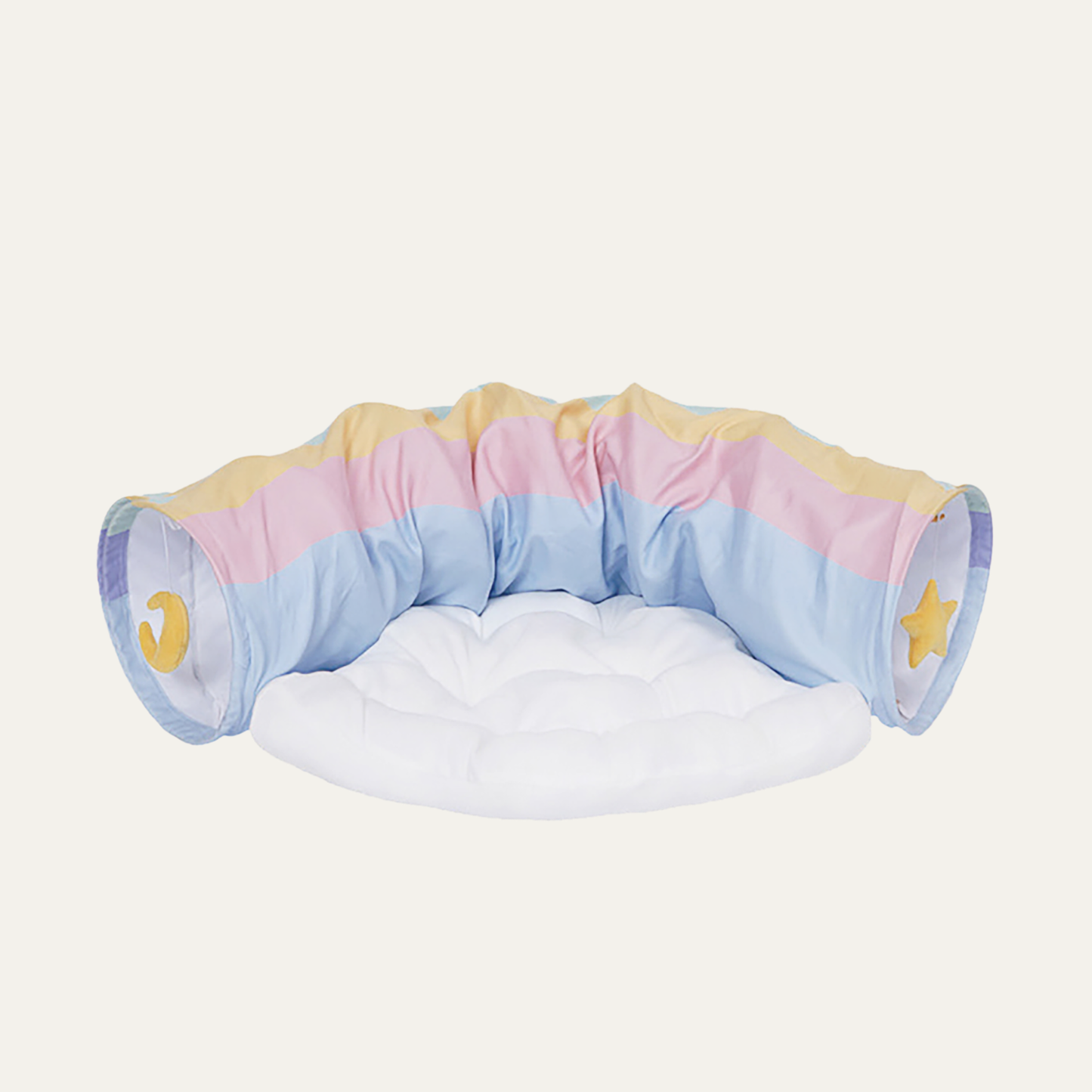 Fun Plush Kitty Play Tunnel