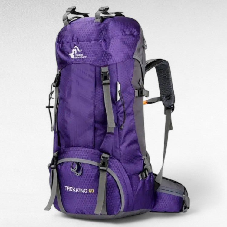 Waterproof 60L Hiking Backpack, Ultra Light, Comfort Fit