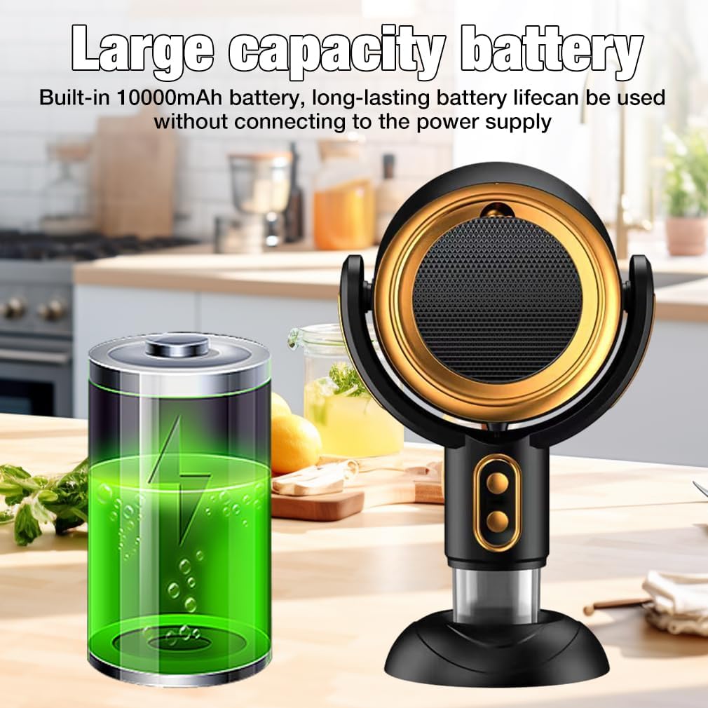 Compact Rechargeable Kitchen Exhaust Fan
