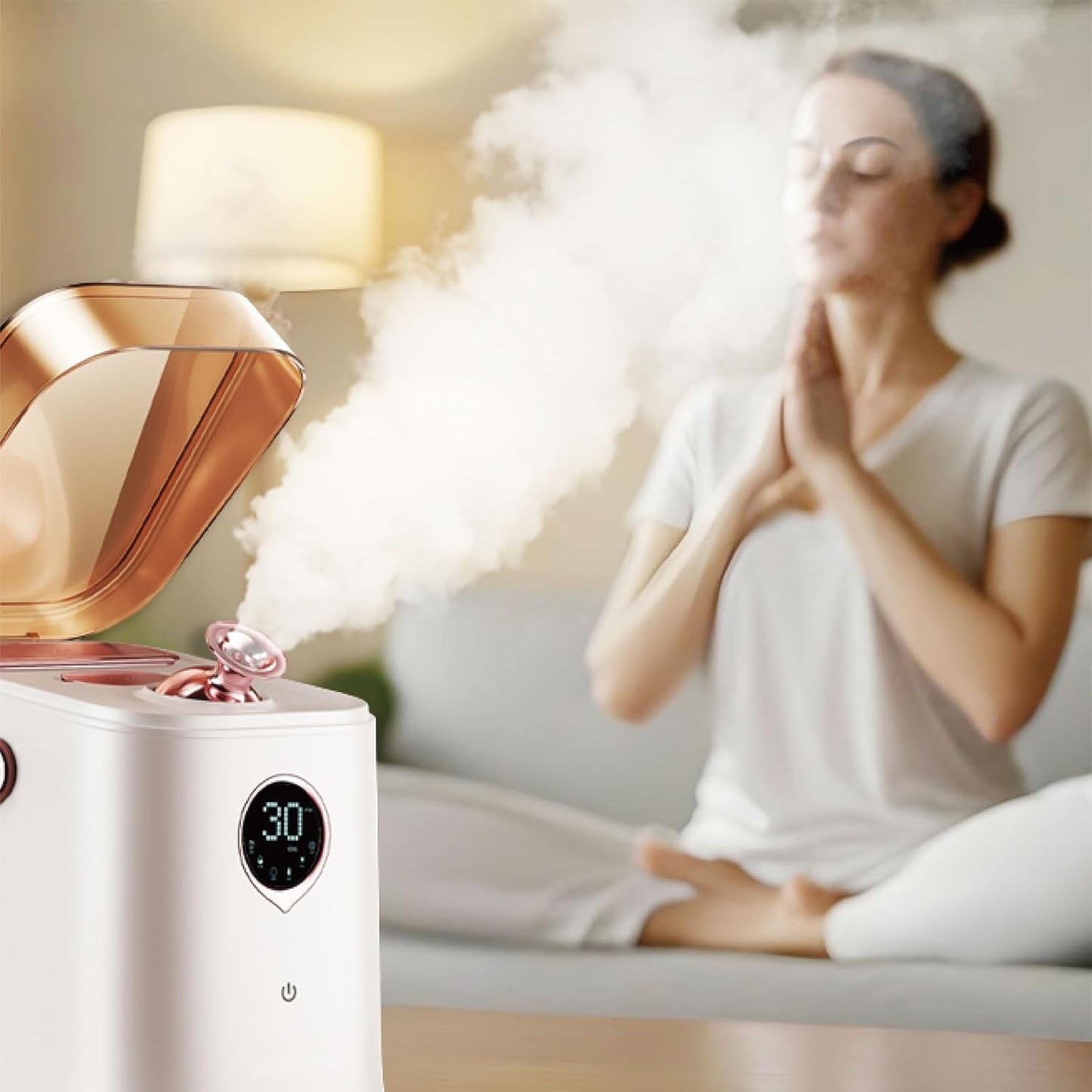 Advanced 6-in-1 Facial Steamer for Deep Pore Cleansing