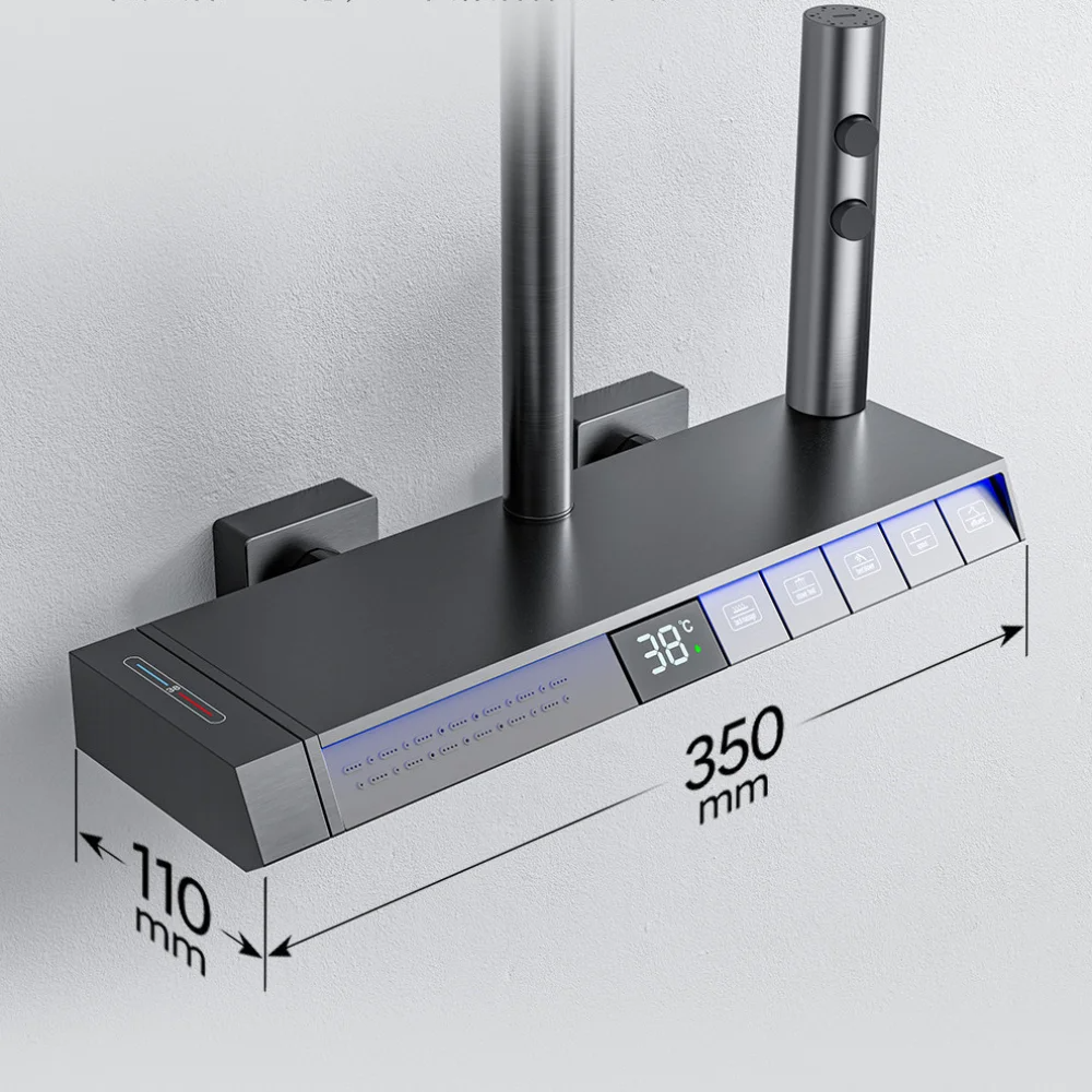 Premium Digital Shower System with LED Display
