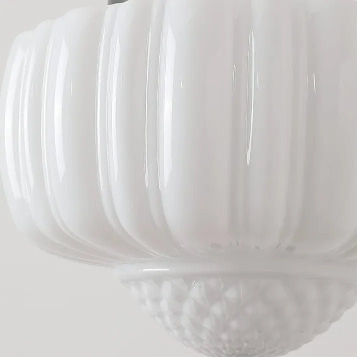 Simple White Hanging Lamp