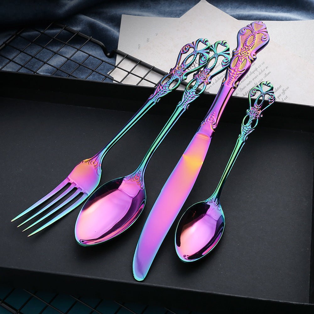 Durable Metal Kitchen Utensil Set with Polished Finish