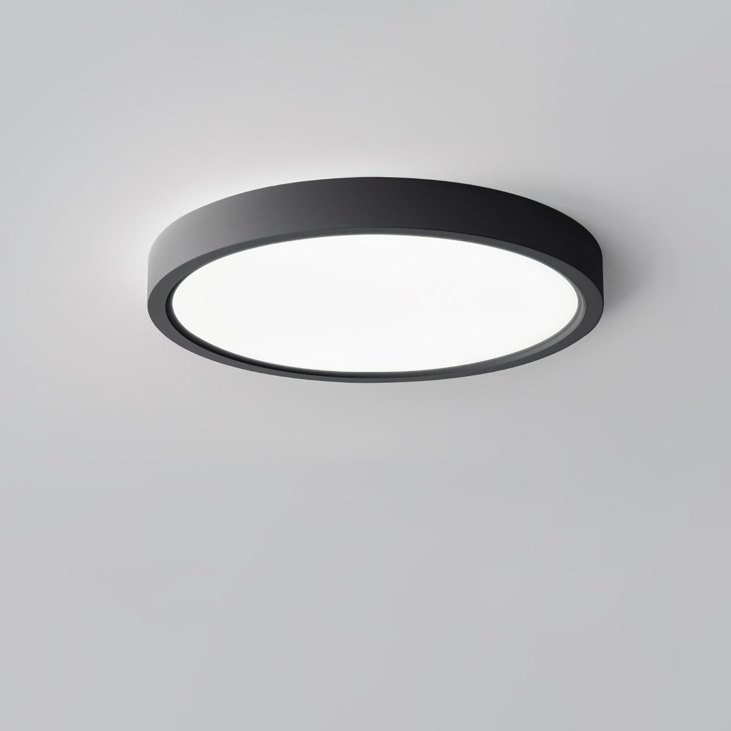 AcryLite | Sleek Modern Flush Mount Ceiling Light Fixture with Soft LED Glow 18