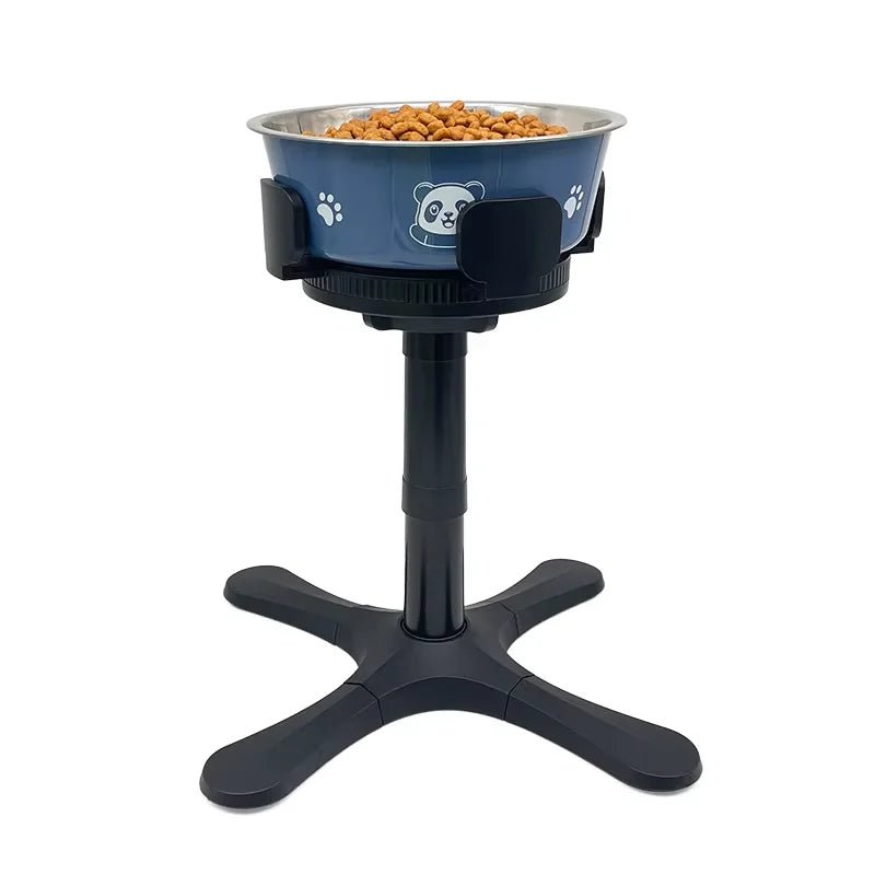 Adjustable Elevated Dog Bowl with Stainless Steel Bowl – Ergonomic Raised Feeding Solution for Comfortable Eating 3