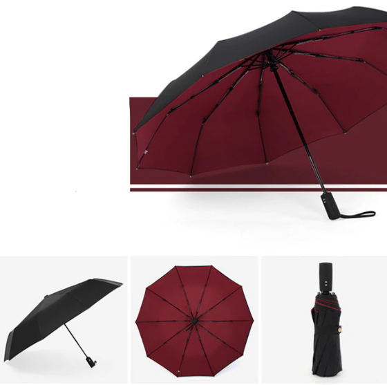 AeroShield | Durable Lightweight Windproof Storm Umbrella for All Weather 12