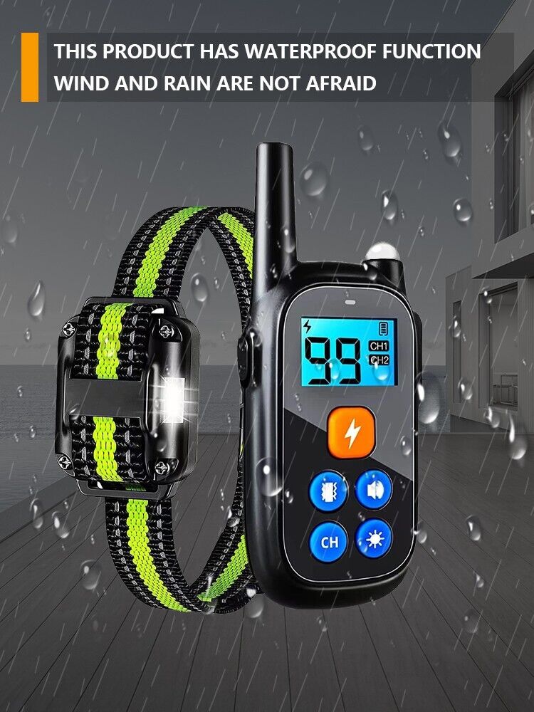 Advanced Remote Dog Training Anti Bark Collar Pro