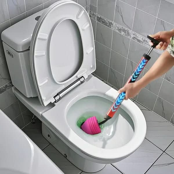 AquaForce | Powerful High-Pressure Toilet Bowl Plunger for Unblocking Clogs 6