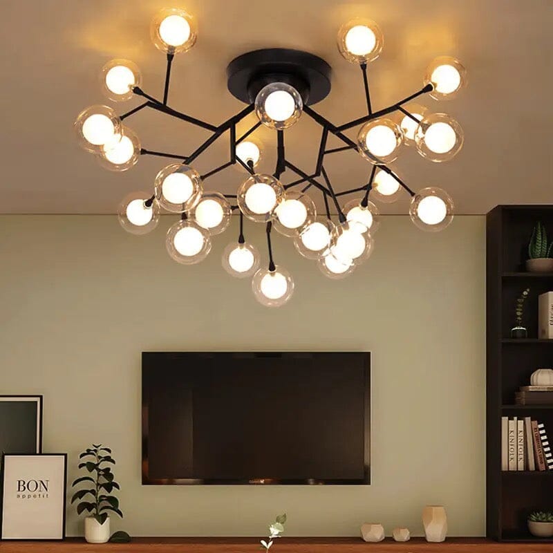Luxury Glass Globe Chandelier