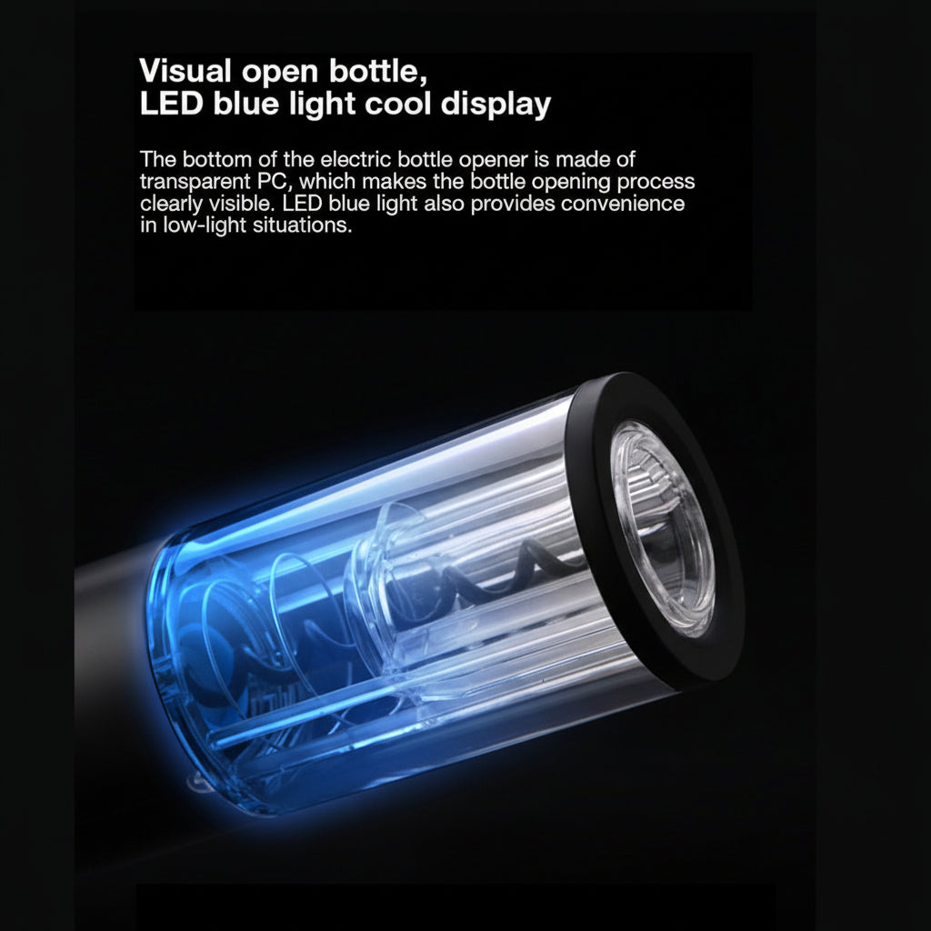 Fast Electric Wine Bottle Opener Corkscrew