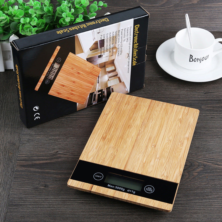 BambooCraft | Stylish Accurate Digital Kitchen Weighing Scale 1