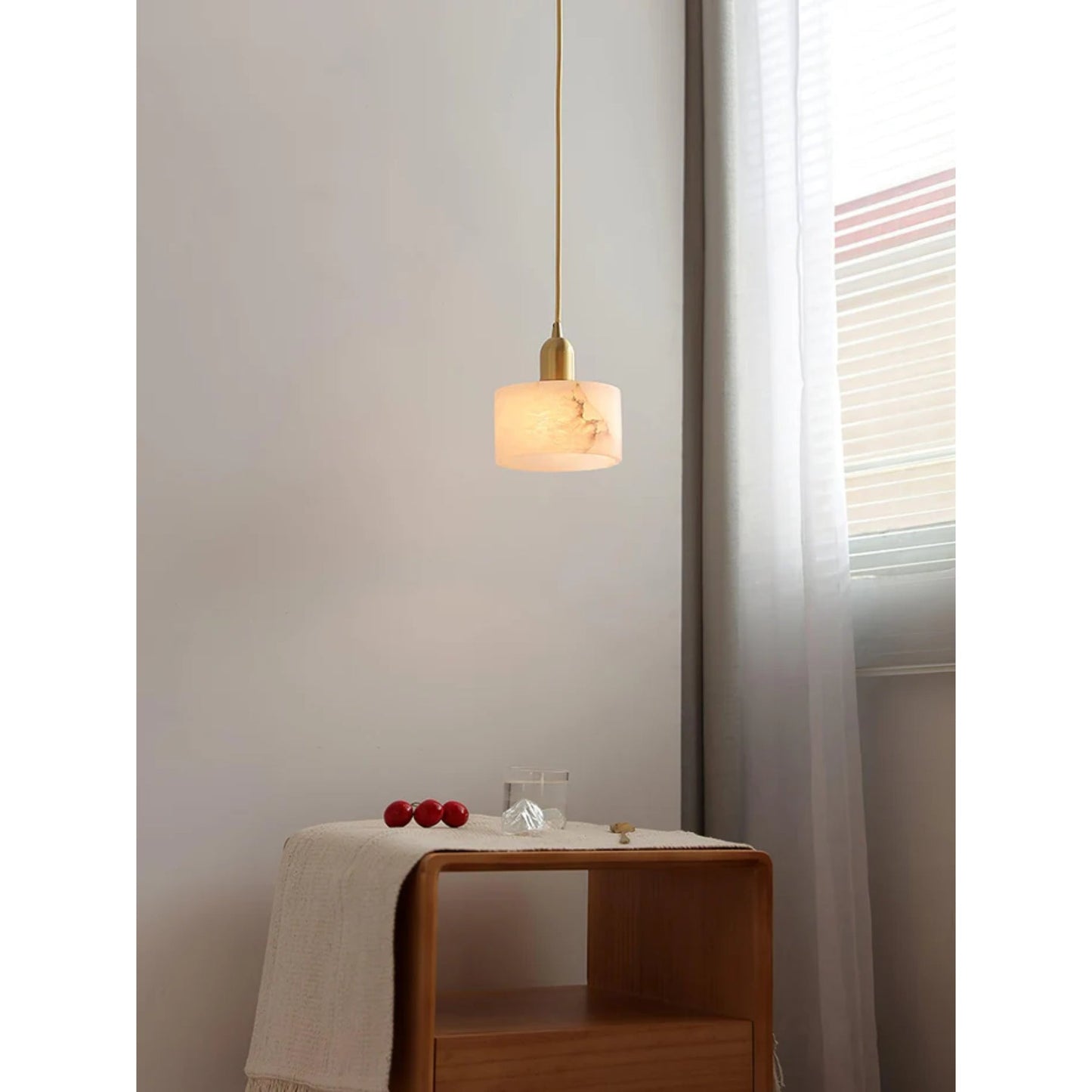 BrassAlabaster | Elegant Modern Brass Pendant Light for Stylish Interiors 7