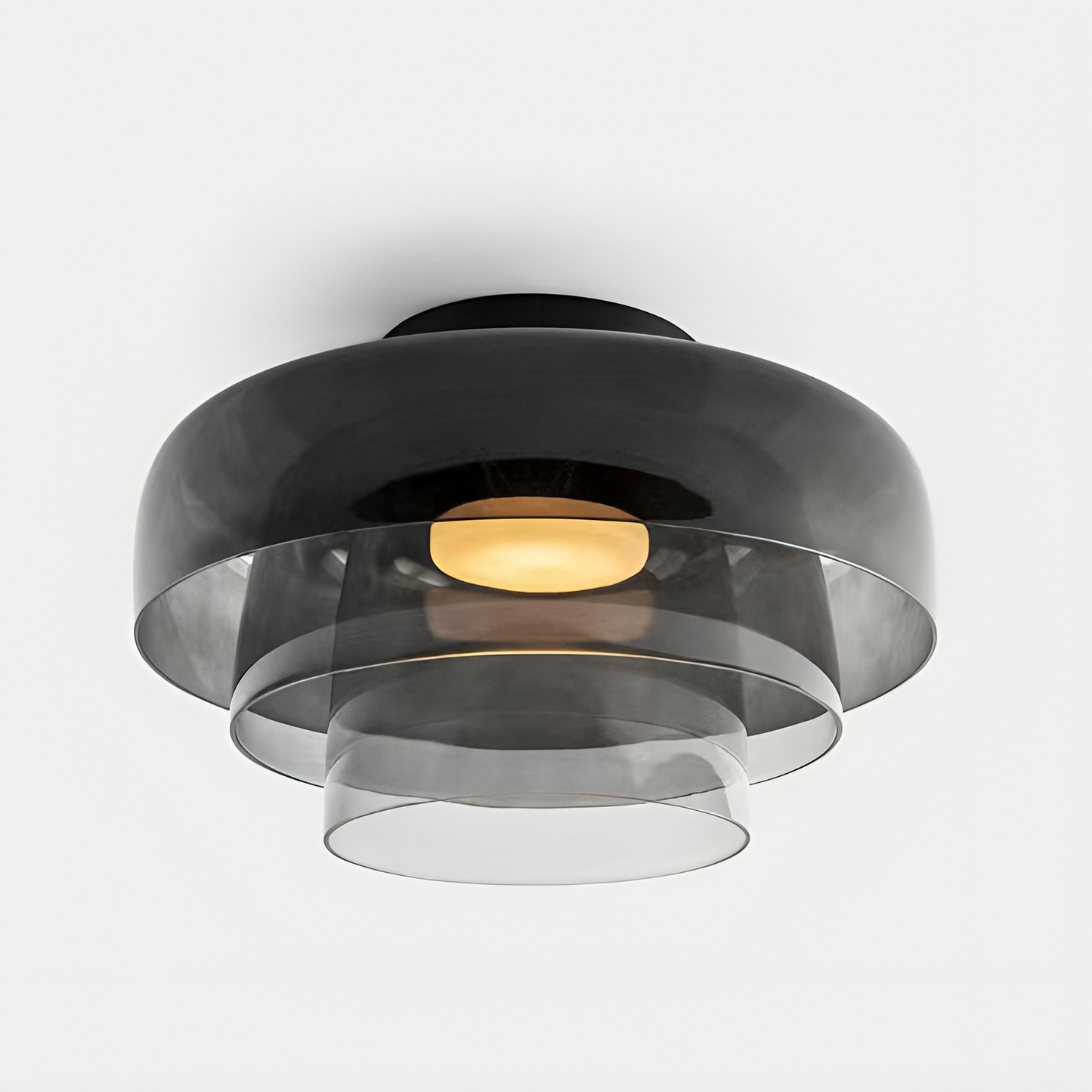 Brilora | Minimalist Scandinavian Bauhaus Glass Layered Pendant Lamp 13