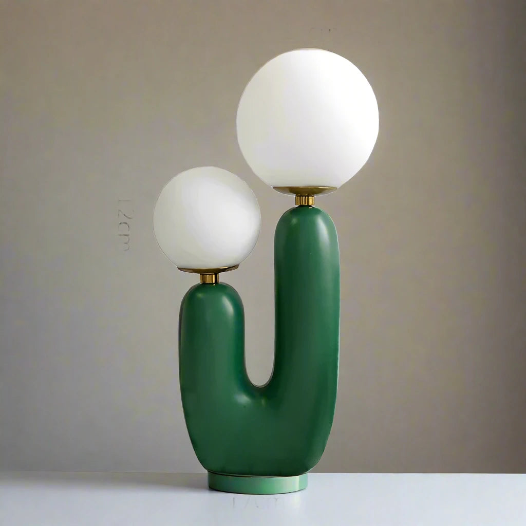 Unique Double Glass LED Desk Lamp