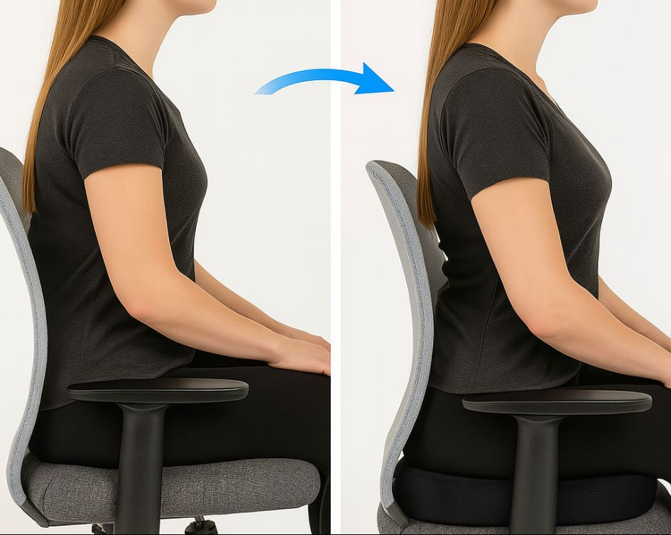 CelestiaGel | Comfortable Ergonomic Memory Foam Seat Cushion 2