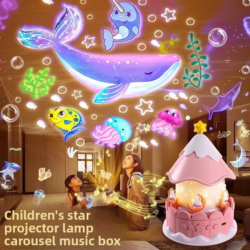 CelestialGlow | Enchanting Galaxy Star Projector Night Light for Relaxation 8