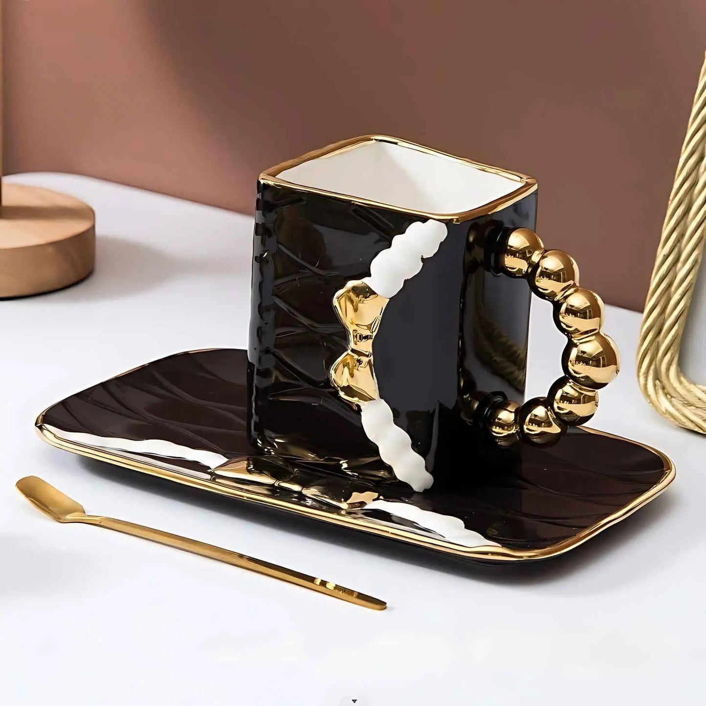 Charmoire Ceramic Tea & Coffee Set Inovessa