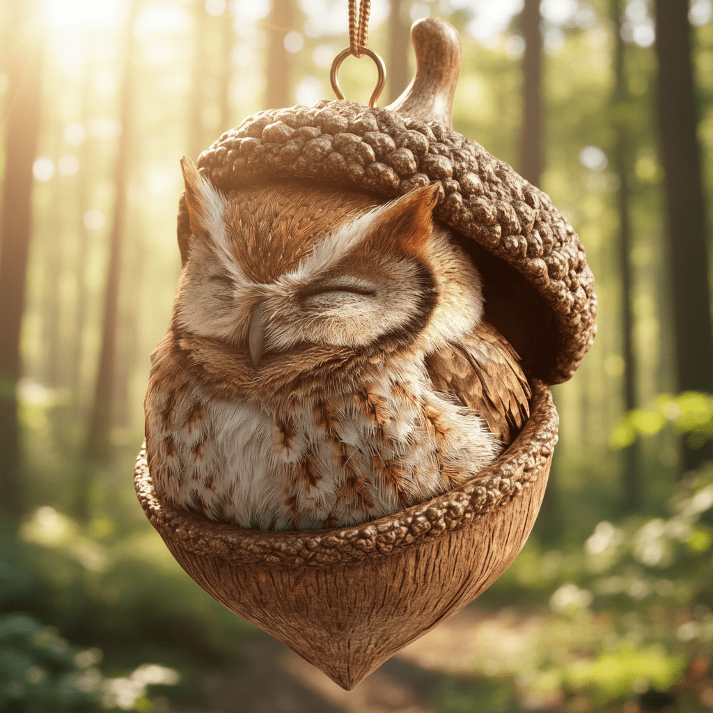 Christmas Woodland Animal Ornament Set