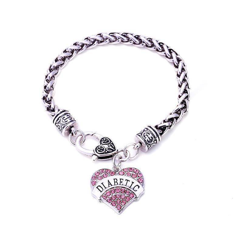 CrystalHeart | Elegant Stylish Medical Alert ID Wrist Watch for Women 3
