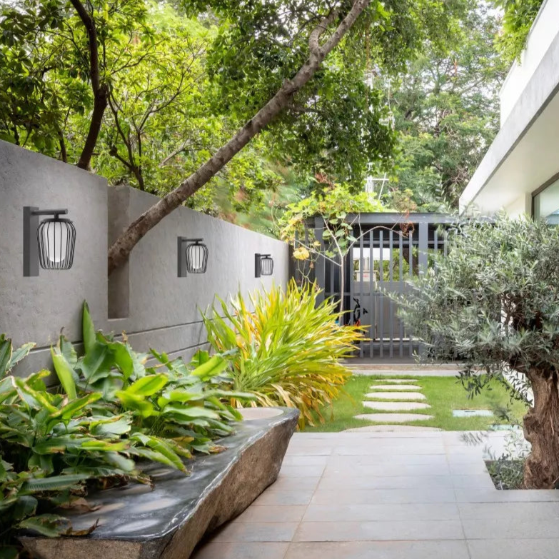 Motion Activated Outdoor Wall Lamp With Sensor