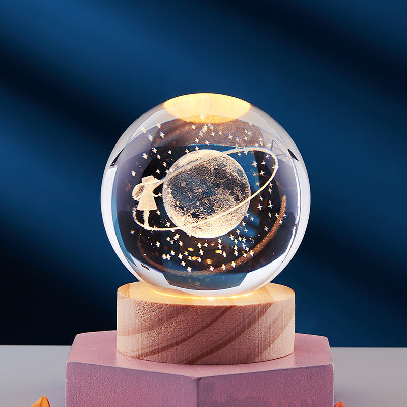 Luxury Crystal LED Desk Lamp