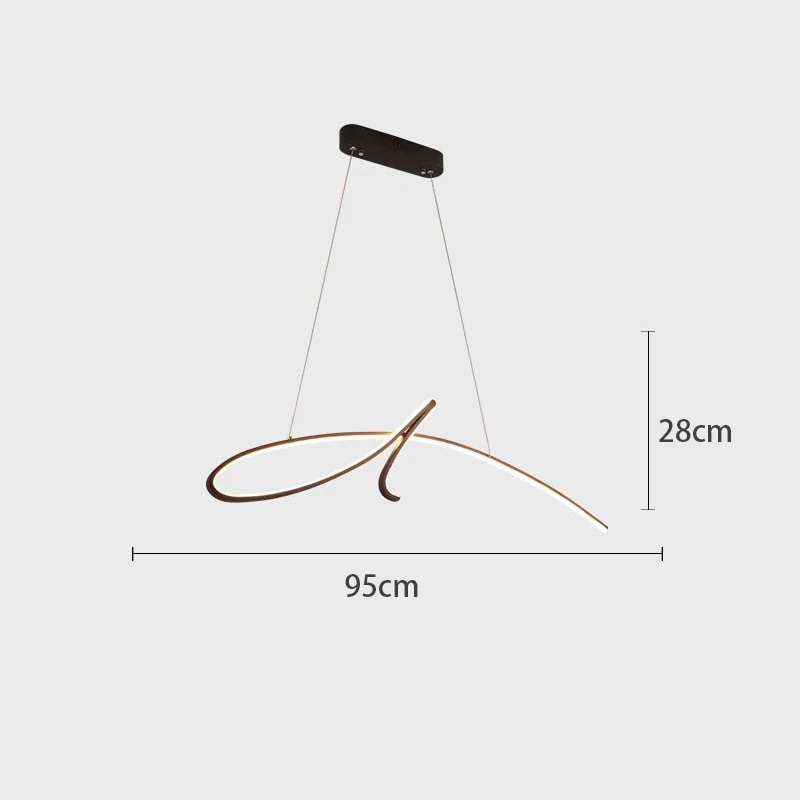 Contemporary Linear Pendant Light For Home