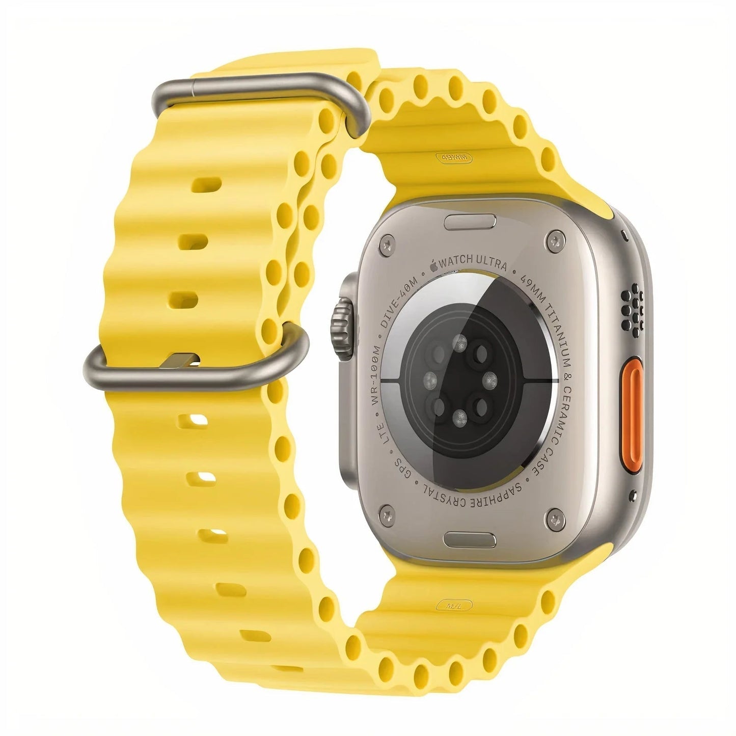 Waterproof Apple Watch Strap Flexible Silicone Diving Band